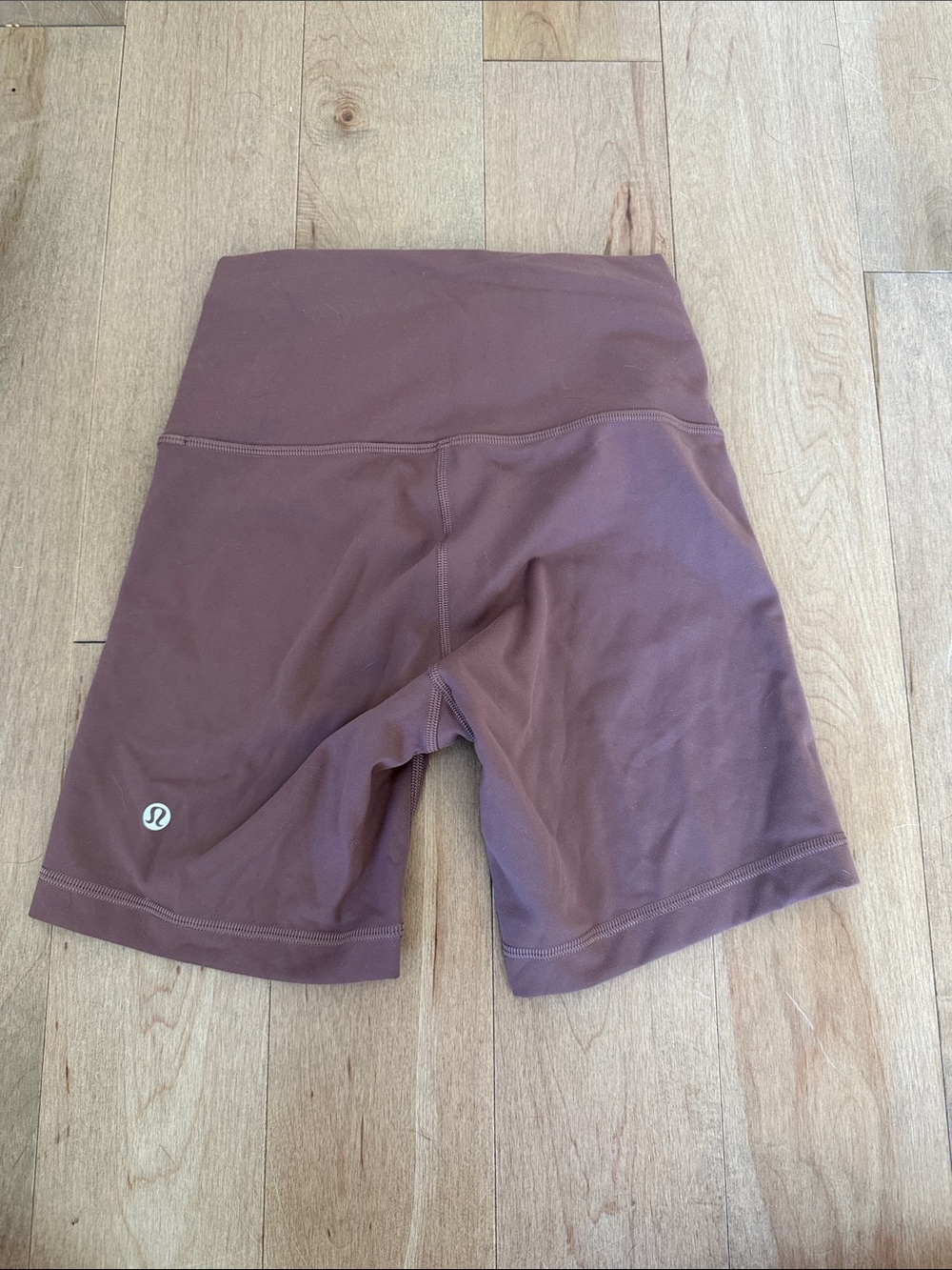lululemon athletica High-Rise Dusty Mauve Bike Shorts size 4